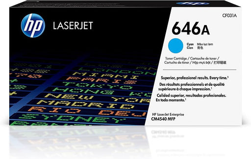 HP 646A (CF031A) Cyan Original LaserJet Toner Cartridge – Compatible Printer Supply – Get Toner Canada