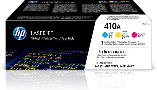 HP 410A (CF251AM) Cyan, Magenta, Yellow Original LaserJet Toner Cartridge, 3/Pack – Compatible Printer Supply – Get Toner Canada