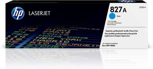 HP 827A (CF301A) Cyan Original LaserJet Toner Cartridge