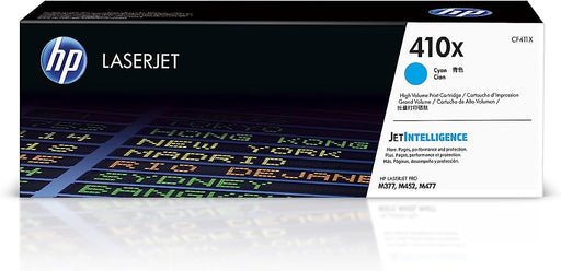 HP 410X (CF411X) Cyan High Yield Original LaserJet Toner Cartridge