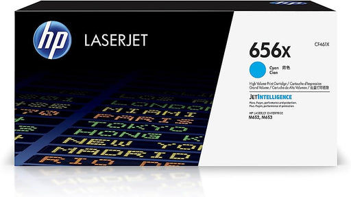 HP 656X (CF461X) Cyan High Yield Original LaserJet Toner Cartridge – Compatible Printer Supply – Get Toner Canada