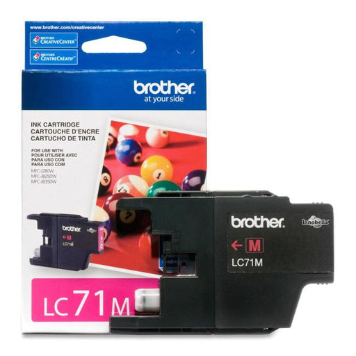 Brother LC71MS INK CARTRIDGE MAGENTA FOR MFCJ6710DW/6910DW/26 – Compatible Printer Supply – Get Toner Canada
