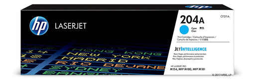 HP 204A (CF511A) Cyan Original LaserJet Toner Cartridge