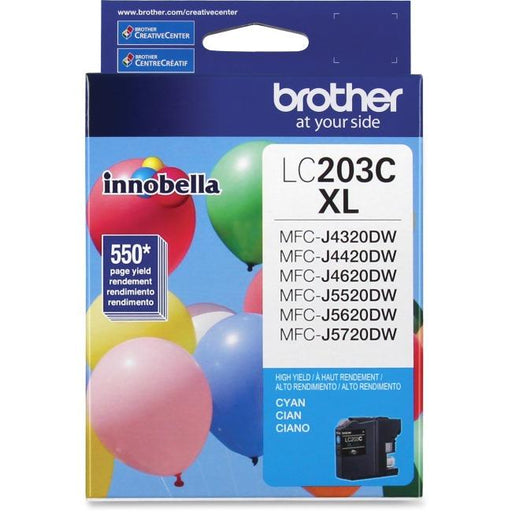 Brother LC203CS CYAN INK FOR MFCJ4320DW/MFCJ4420DW/MFCJ4620DW – Compatible Printer Supply – Get Toner Canada
