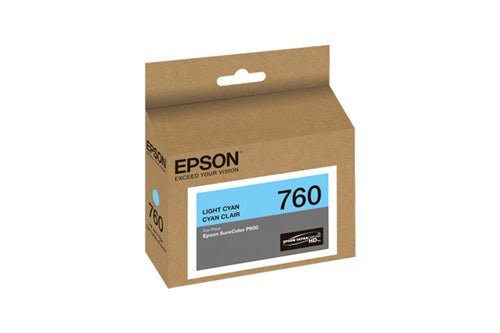 Epson T760520 EPSON ULTRACHROME HD LIGHT CYAN INK 26ML, SURECOLOR – Compatible Printer Supply – Get Toner Canada