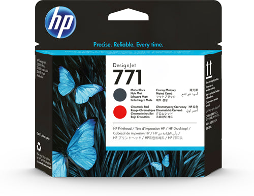 HP CE017A HP #771 MATTE BLACK AND CHROMATIC RED DESIGNJET PRINT – Compatible Printer Supply – Get Toner Canada