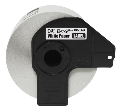 Black/Yellow Removable Continuous Length Paper Tape 2.4 in x 100 ft (62 mm x 30.4 m)