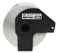 Black/Yellow Removable Continuous Length Paper Tape 2.4 in x 100 ft (62 mm x 30.4 m)