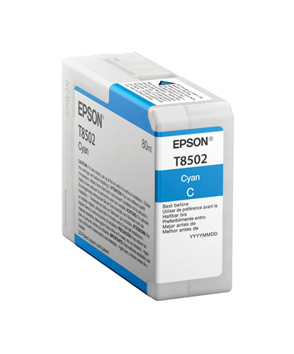 Epson T850200 EPSON ULTRACHROME HD CYAN INK 80ML/SURECOLOR P800 – Compatible Printer Supply – Get Toner Canada