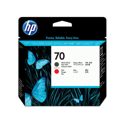 HP C9409A HP #70 MATTE BLACK AND RED PRINTHEAD – Compatible Printer Supply – Get Toner Canada