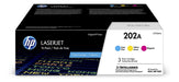 HP 202A CYM Original LJ Toner Cartridges – Compatible Printer Supply – Get Toner Canada