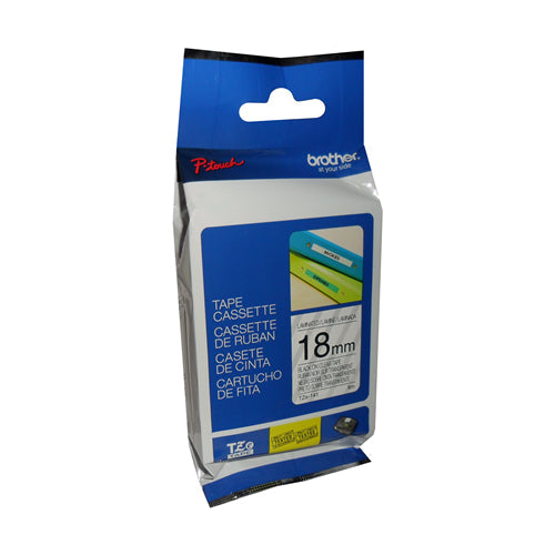 TZE133 BLUE/CLEAR TAPE (12MM) / RUBAN BLEU/CLAIR (12MM)