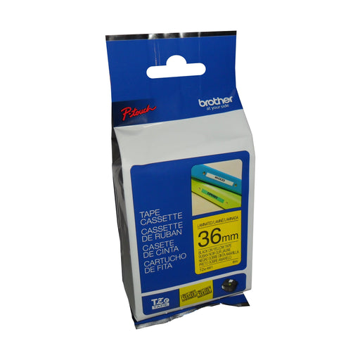 TZe651 (TZ651) PTOUCH TAPE 24MM BLACK ON YELLOW