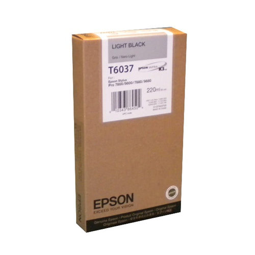 Epson T603700 EPSON ULTRACHROME LIGHT BLACK K3 FOR STYLUS PRO 7800 – Compatible Printer Supply – Get Toner Canada