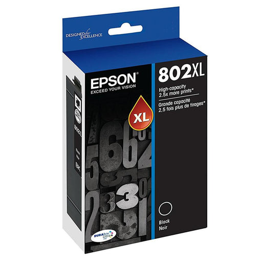 Epson T802XL120-S EPSON T802 HC DB UL BLK INK – Compatible Printer Supply – Get Toner Canada