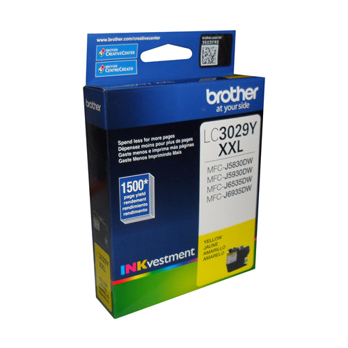 Brother LC3029YS YELLOW INK FOR MFCJ5830DW, MFCJ6535DW 1.5K – Compatible Printer Supply – Get Toner Canada