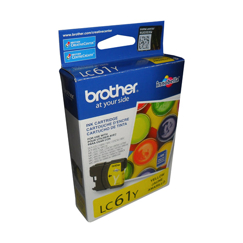 Brother LC61YS MFC5890CN/6490CW/290C/490C/790CW/990CW/5490CN INK YEL – Compatible Printer Supply – Get Toner Canada
