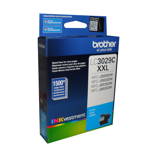 Brother LC3029CS CYAN INK FOR MFCJ5830DW, MFCJ6535DW 1.5K – Compatible Printer Supply – Get Toner Canada