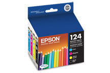 Epson T124120BCS EPSON COMBO INK CMYK, STYLUS NX125/127/420/WORKF – Compatible Printer Supply – Get Toner Canada