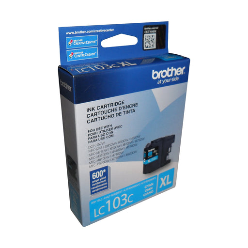 Brother LC103CS CYAN HY INK FOR MFCJ4410DW/MFCJ4510DW/MFCJ4610DW – Compatible Printer Supply – Get Toner Canada