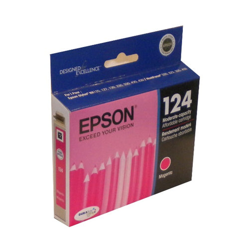 Epson T124320S EPSON DURABRITE ULTRA INK MAGENTA, STYLUS 125/127/ – Compatible Printer Supply – Get Toner Canada