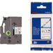 HSE231 Brother BLACK/WHITE HEAT SHRINK TAPE (11.7MM)