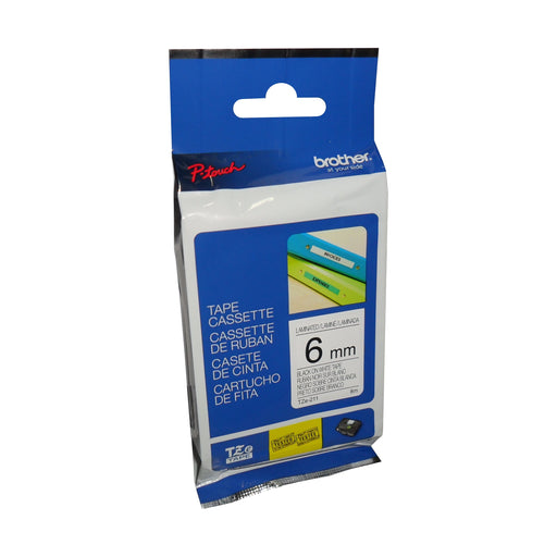 TZe161 (TZ161) PTOUCH TAPE 36MM BLACK ON CLEAR