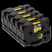 HGE6415PK  HIGH GRADE LAMINATED TAPES 18MM-BLACK ON YELLOW