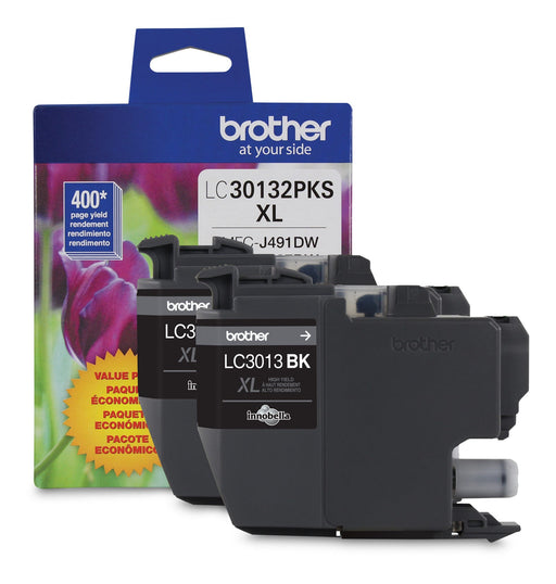 Brother LC30132PKS BLACK HY 2PK INK FOR MFCJ491DW, MFC690DW 0.4K/EA – Compatible Printer Supply – Get Toner Canada