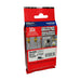 TZES231 BLACK ON WHITE 12MM  LAMINATED STRONG ADHESIVE IND