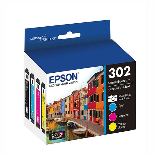 Epson T302520S EPSON T302 Claria Multipack (CMYPhK) Inks Standard – Compatible Printer Supply – Get Toner Canada