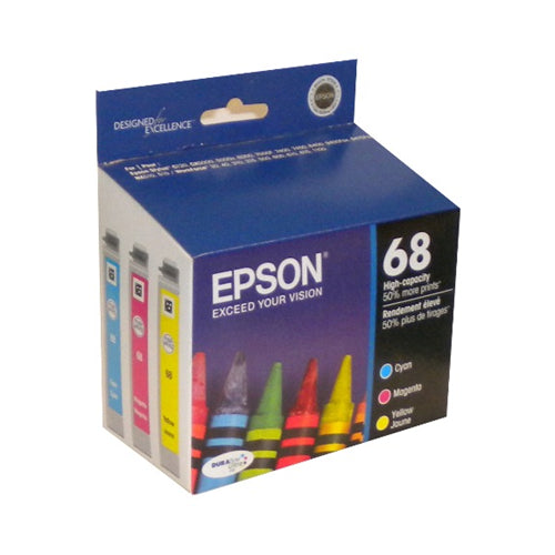 Epson T068520S EPSON COLOR MULTIPACK INK CARTRIDGE HIGHCAPACITY, – Compatible Printer Supply – Get Toner Canada