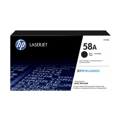 HP 58A (CF258A) Black Original LaserJet Toner Cartridge – Compatible Printer Supply – Get Toner Canada