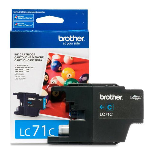 Brother LC71CS INK CARTRIDGE CYAN FOR MFCJ6710DW/6910DW/265DW – Compatible Printer Supply – Get Toner Canada
