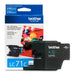 Brother LC71CS INK CARTRIDGE CYAN FOR MFCJ6710DW/6910DW/265DW – Compatible Printer Supply – Get Toner Canada