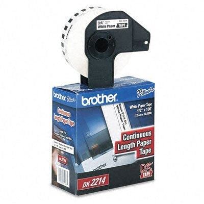 DK2212 CONTINUOUS LENGTH WHITE FILM TAPE 62MM X 15.24M / 23