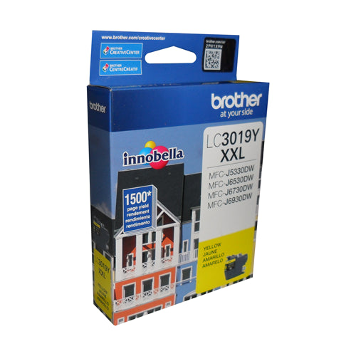 Brother LC3019YS YELLOW INK FOR MFCJ6530DW, MFCJ6930DW 1.5K – Compatible Printer Supply – Get Toner Canada