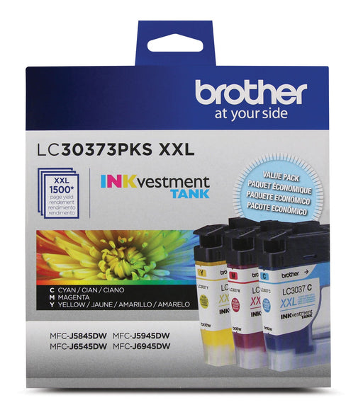 Brother LC30373PKS COLOR 3PKS SUPER HIGH YIELD INKvestment CARTRIDGE – Compatible Printer Supply – Get Toner Canada