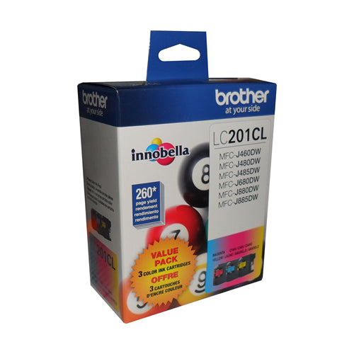 Brother LC2013PKS 3 COLORS REG PACK FOR MFCJ4320DW/MFCJ4420DW – Compatible Printer Supply – Get Toner Canada