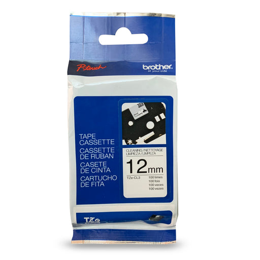 TZEB51 Brother LAMINATED 24MM - BLACK ON FLUORESCENT ORANGE