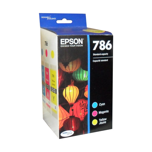 Epson T786520S EPSON C/M/Y INK W/SENSORMATIC WF4630/4640/5110/519 – Compatible Printer Supply – Get Toner Canada