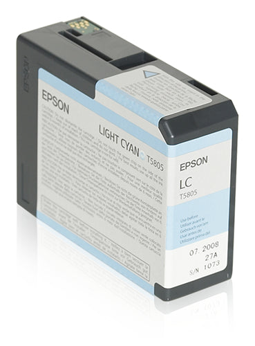Epson T580500 EPSON ULTRACHROME LIGHT CYAN INK 80ML, STYLUS PRO 38 – Compatible Printer Supply – Get Toner Canada