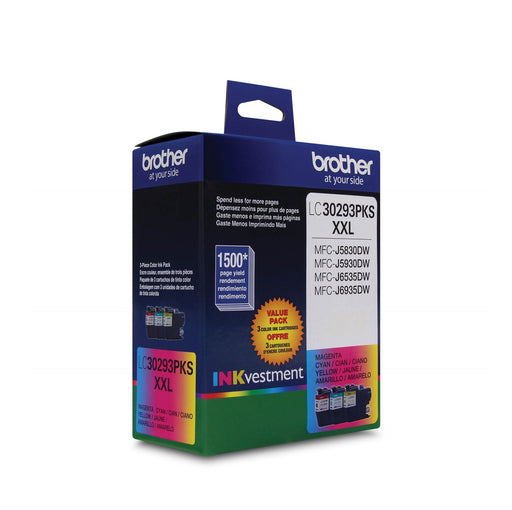 Brother LC30293PKS 3 COLOR PACK INK FOR MFCJ5830DW, MFCJ6535DW – Compatible Printer Supply – Get Toner Canada