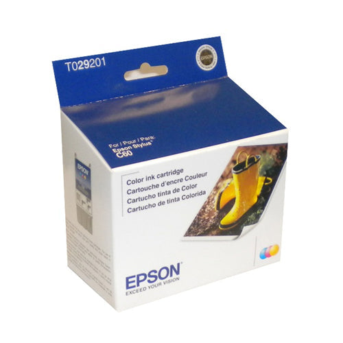 Epson T029201S STYLUS C60 COLOUR CARTRIDGE W/SENSORMATIC S – Compatible Printer Supply – Get Toner Canada
