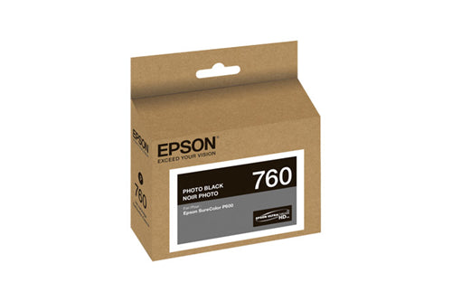 Epson T760120 EPSON ULTRACHROME HD PHOTO BLACK INK 26ML, SURECOLOR – Compatible Printer Supply – Get Toner Canada