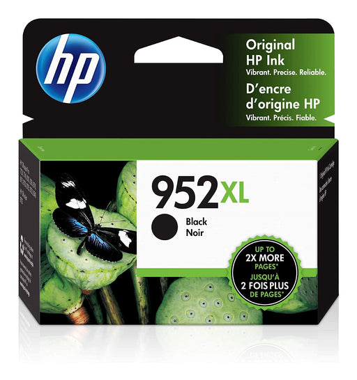 HP 952XL Black High Yield Original Ink Cartridge (F6U19AN) – Compatible Printer Supply – Get Toner Canada