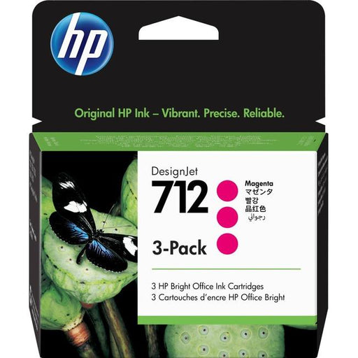 HP 712 Magenta Ink Cartridge 3-Pack – Compatible Printer Supply – Get Toner Canada
