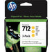 HP 712 Yellow Ink Cartridge 3-Pack – Compatible Printer Supply – Get Toner Canada
