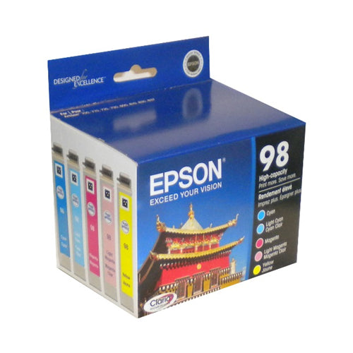 Epson T098920S EPSON COLOR MULTIPACK INK CARTRIDGE HIGHCAPACITY – Compatible Printer Supply – Get Toner Canada