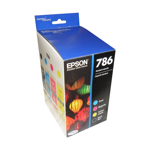 Epson T786120BCS EPSON BLACK & COLOR COMBO PACK WF4630/4640/5110/ – Compatible Printer Supply – Get Toner Canada